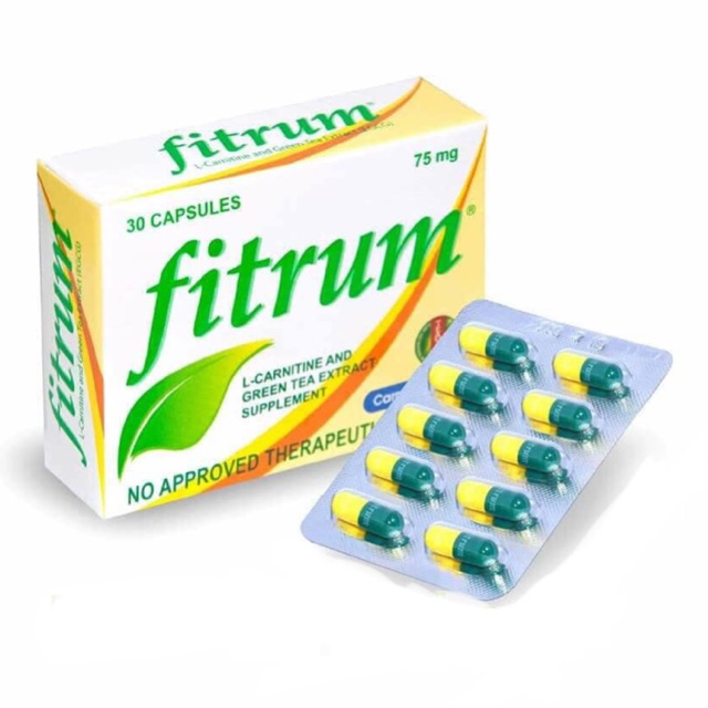 FITRUM LCarnitine / Green Tea Extract Capsule 1's price in the